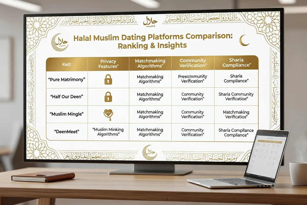 Best Muslim dating sites comparison 2026