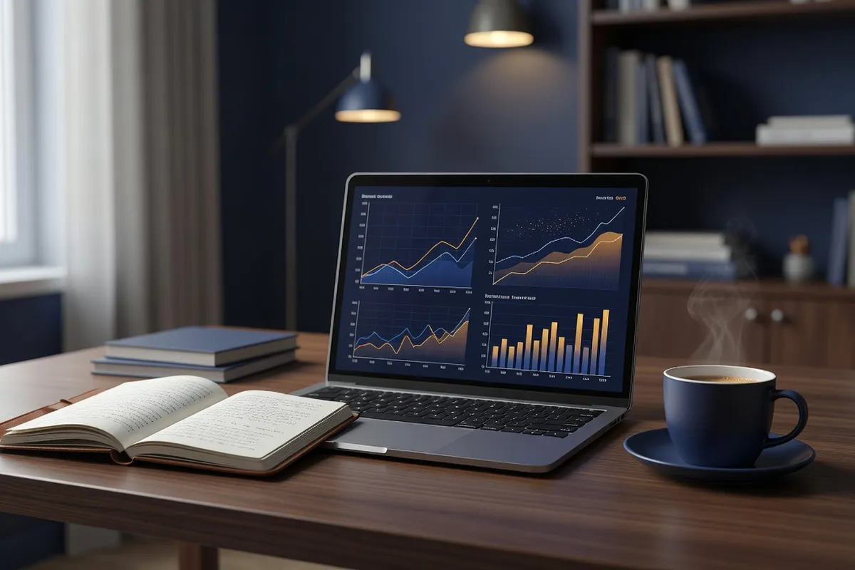Dr. Naomi Reyes's research desk with data charts on compatibility scoring