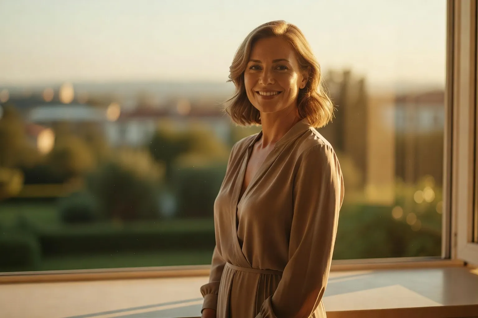 A confident person starting a new chapter of life after divorce